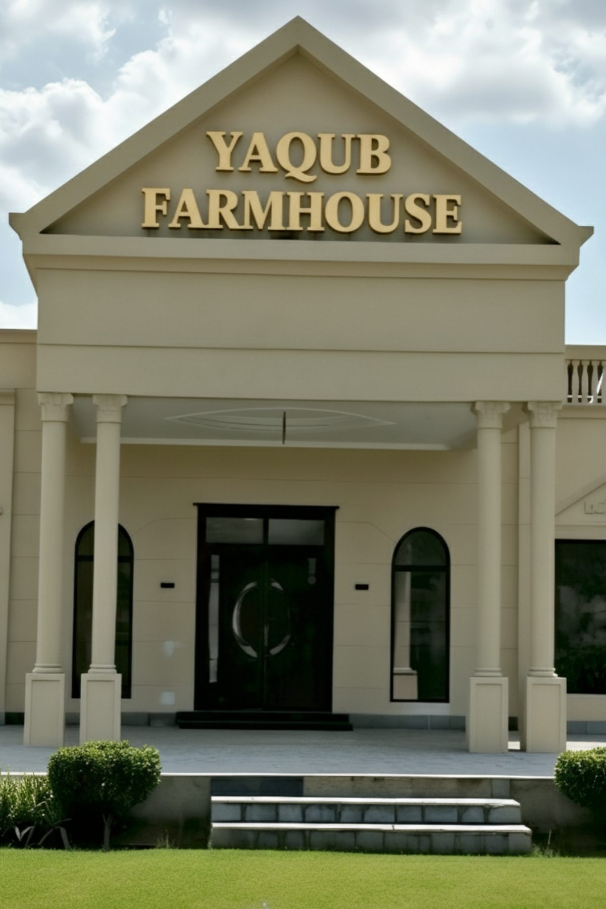 Yaqub Farmhouse Jhelum — Main Entrance, Wedding Venue