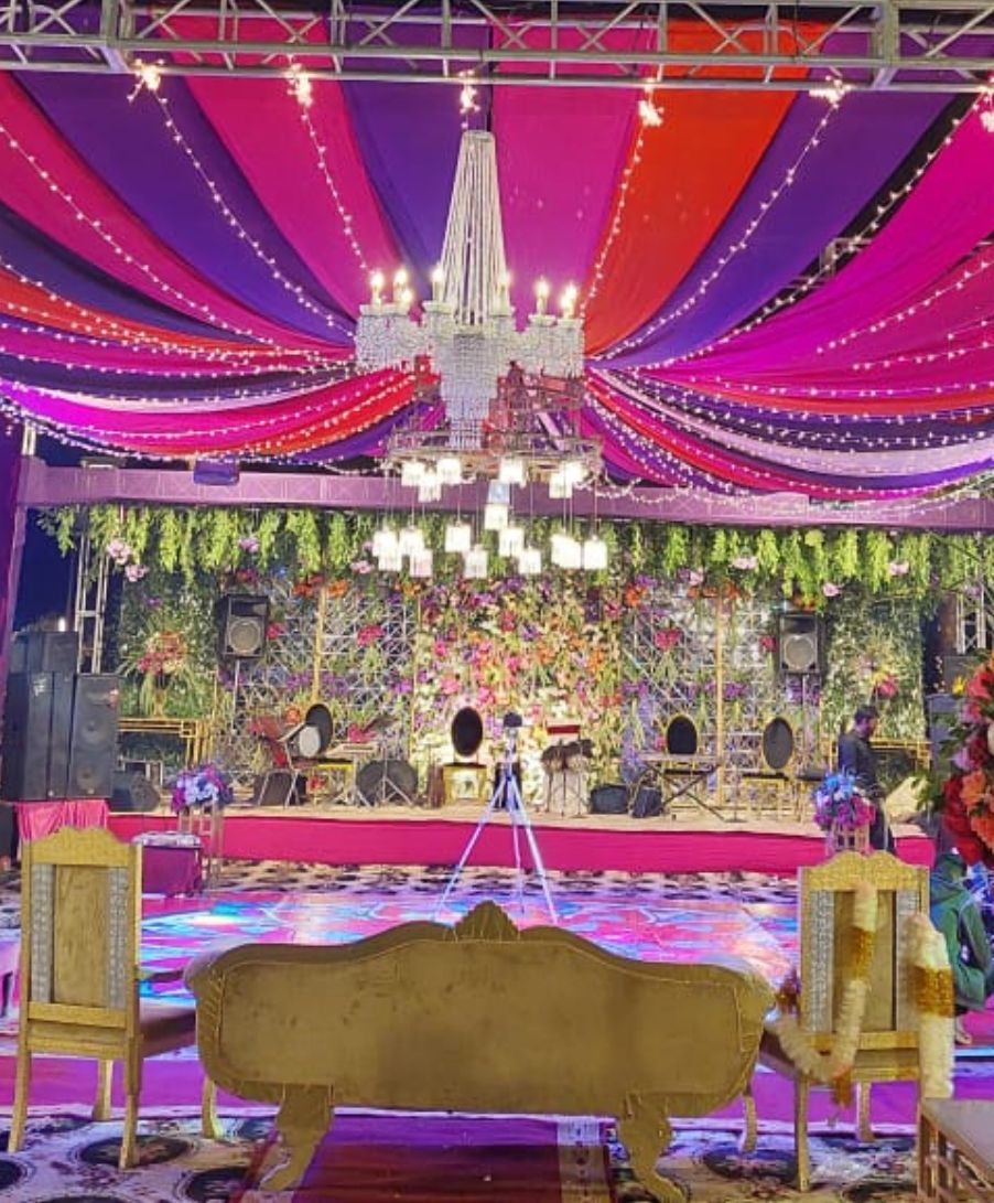 Wedding Stage Decoration — Yaqub Farmhouse Jhelum
